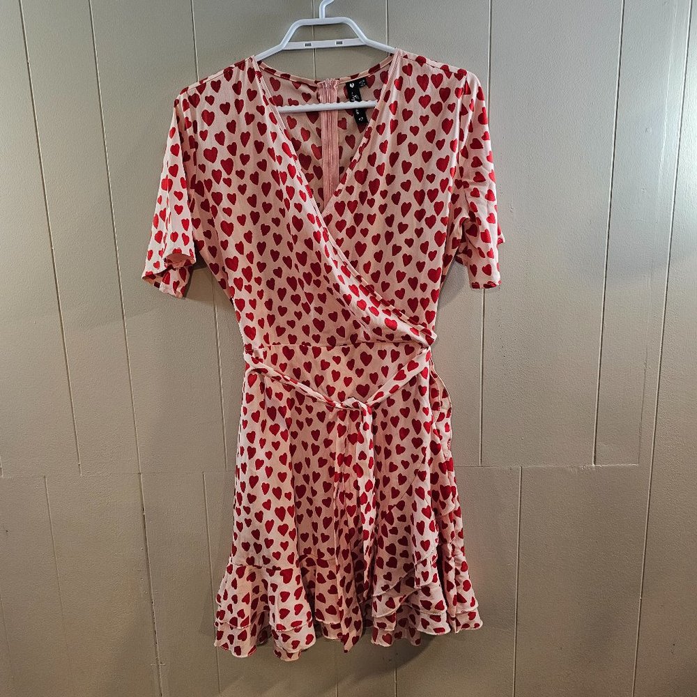 ASOS Midi Mock Wrap Dress